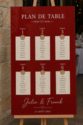 Panneau Plan de Table