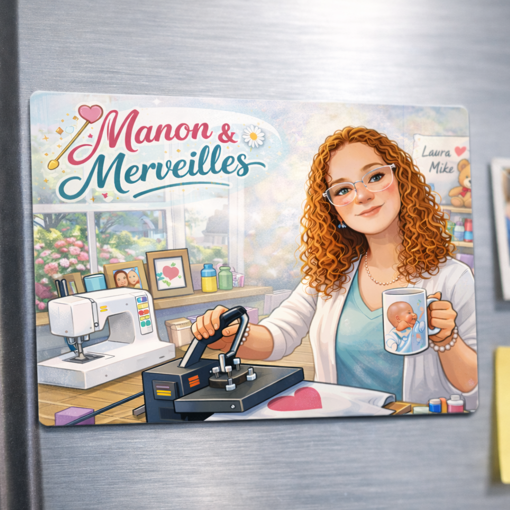 Magnet photo personnalisé