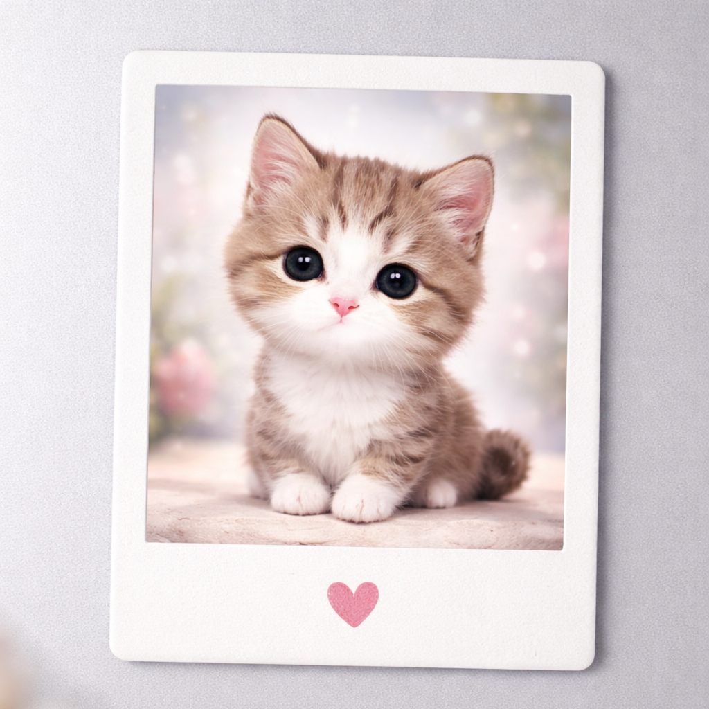 Magnet style Polaroïd