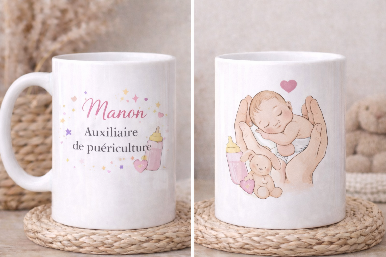 Tasse - Prénom / Profession