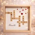 Cadre - Scrabble thème Amour